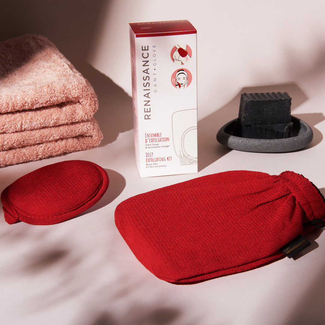 Routine Éclat Visage & Corps + un Gant Exfoliant Offert